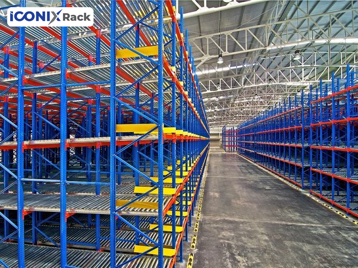 IRS06 – Pallet-flow rack (gravity rack)